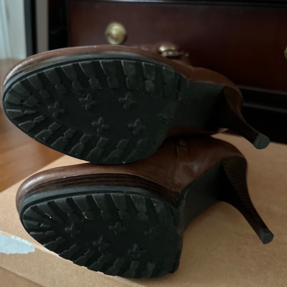 Guess brown genuine leather boots - Picture 6 of 9